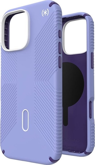 Изображение Speck Speck Presidio2 Grip ClickLock & MagSafe - Etui iPhone 16 Pro Max (Future Lavender / Cassis Purple / White)