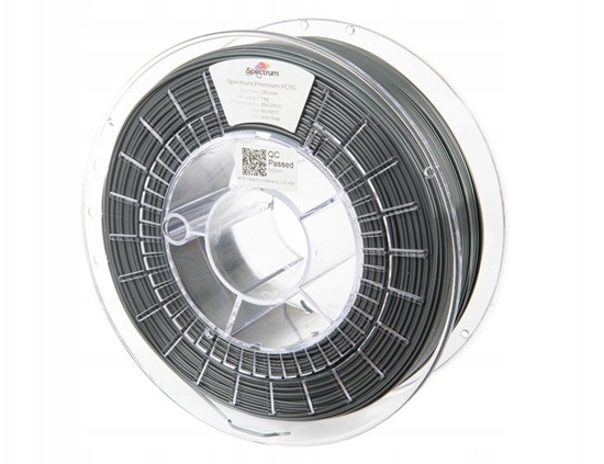 Picture of Spectrum 3D filament, Premium PCTG, 1,75mm, 1000g, 80659, iron grey