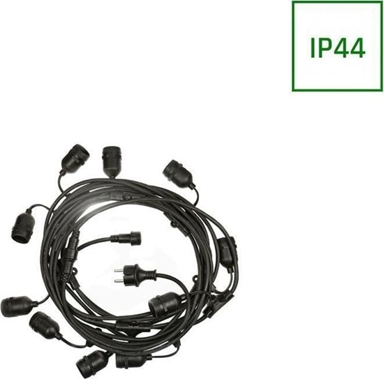 Picture of Spectrum LED GIRLANDA 10M 10xE27 czona SPECTRUM konopie