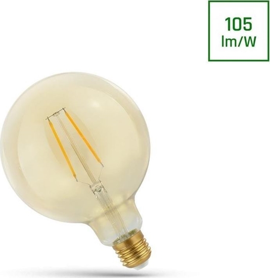 Изображение Spectrum LED LED GLOB G125 E-27 230V 2W COG WW RETROSHINE SPECTRUM unihimp