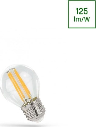 Изображение Spectrum LED LED KULKA E-27 230V 4WCOG WW CLEAR SPECTRUM unihimp