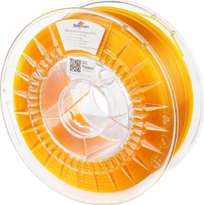 Attēls no Spectrum Spectrum 3D filament, Premium PCTG, 1,75mm, 1000g, 80737, transparent yellow