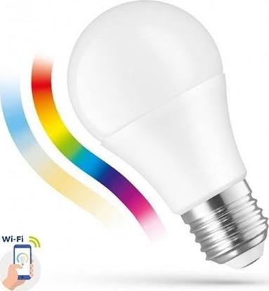Attēls no Spectrum arówka LED GLS 9W E-27 230V RGBW+CCT+DIM Wi-Fi Spectrum SMART himp