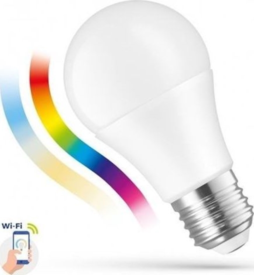Picture of Spectrum arówka LED GLS 9W E-27 230V RGBW+CCT+DIM Wi-Fi Spectrum SMART himp