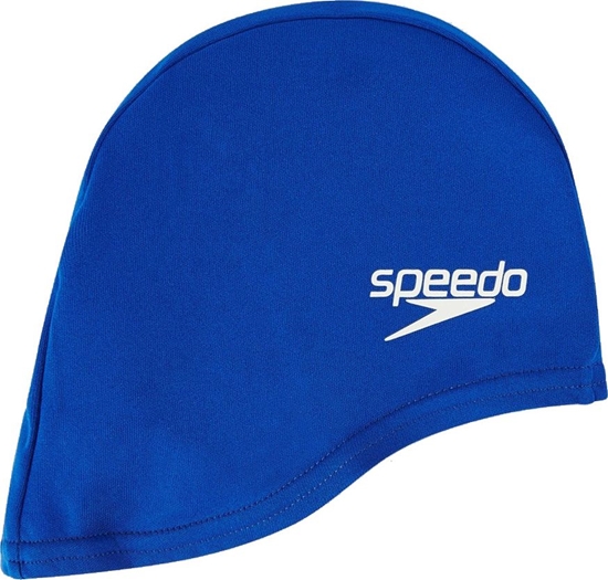 Изображение Speedo Czepek pywacki JUNIOR POLYESTER CAP niebieski Speedo