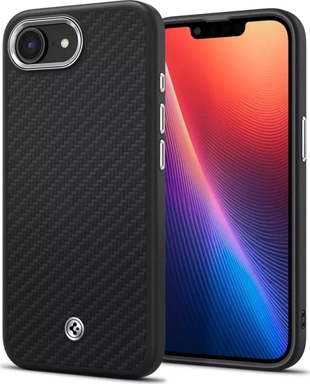 Picture of SPIGEN ENZO ARAMID MAG MAGSAFE IPHONE 16E MATTE BLACK