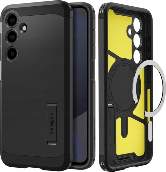 Изображение Spigen Etui Tough Armor MagSafe do Galaxy S25 - czarne
