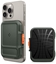Attēls no SPIGEN LOCK FIT MAGSAFE UNIVERSAL MAGNETIC CARD HOLDER MILITARY GREEN