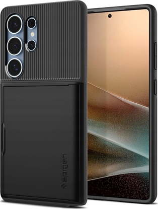 Attēls no SPIGEN SLIM ARMOR CS GALAXY S25 ULTRA BLACK