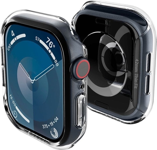 Picture of SPIGEN THIN FIT APPLE WATCH 10 (42 MM) CRYSTAL CLEAR
