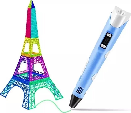 Picture of Spin Master 3D printing pen for creating figures from PLA / ABS Blue FUS3DPENBL