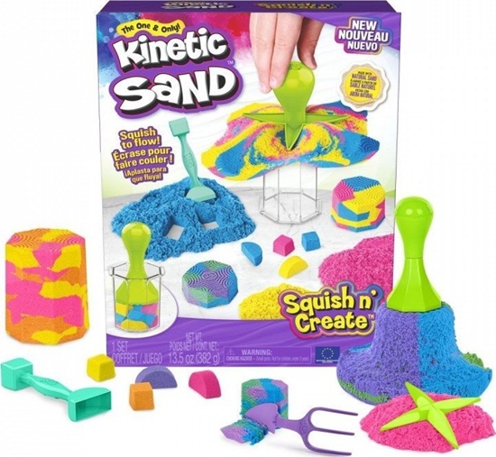 Picture of Spin Master Kinetic Sand Zgniataj i tw?rz
