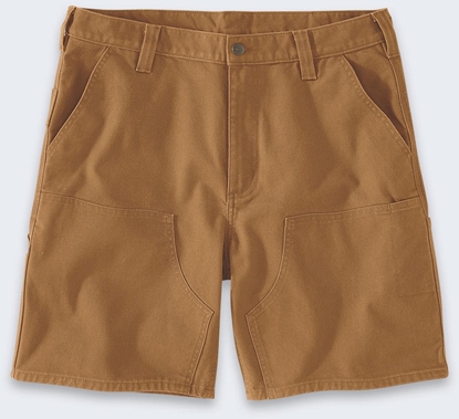 Attēls no Spodenki Carhartt Duck Double Front Brown