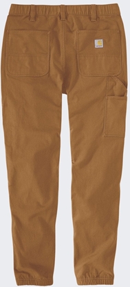 Attēls no Spodnie Carhartt Rugged Flex Canvas Jogger Brown