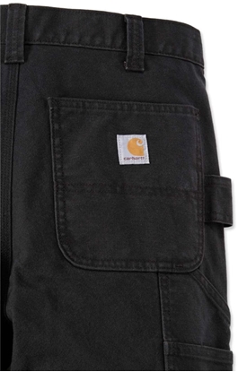Изображение Spodnie Carhartt Stretch Duck Double Front Black