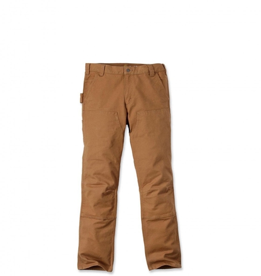 Изображение Spodnie Carhartt Stretch Duck Double Front Brown