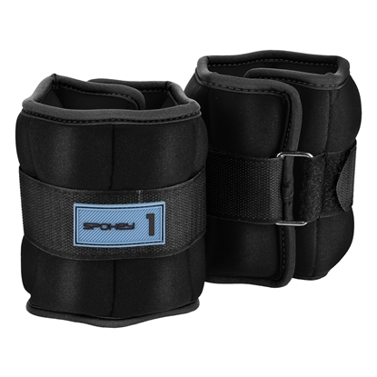 Attēls no Spokey FORM 1 kg neoprēna Velcro atsvari