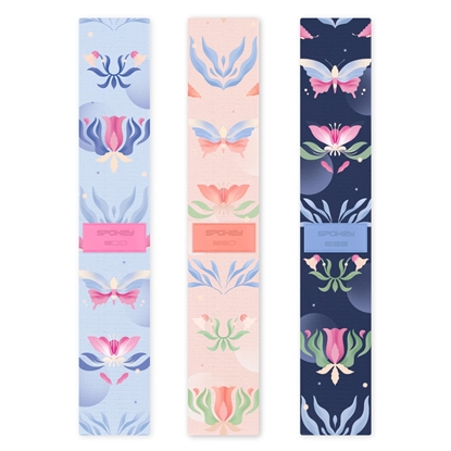 Attēls no Spokey THE BLOOM SET fitnesa siksniņu komplekts