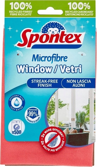 Picture of Spontex Microfibra Window Vetri Recycled 1szt 19700612...