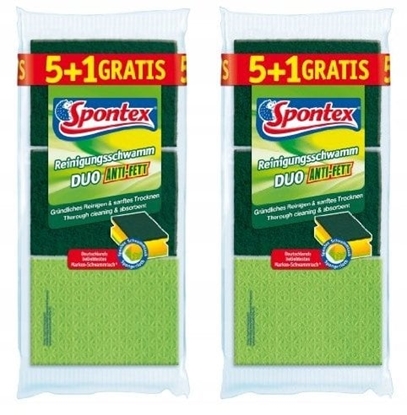 Picture of Spontex Reinigungsschwamm Duo Anti-Fett f. sort. 6er Pack