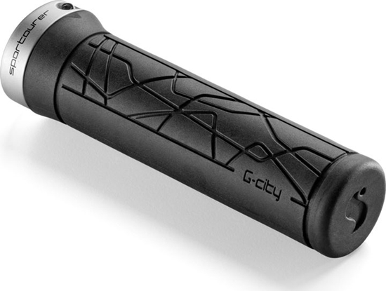 Picture of Sportourer Chwyty kierownicy SPORTOURER JAMMY CITY SMALL lock-on czarne (NEW)