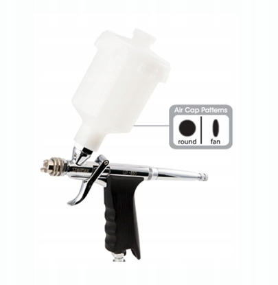 Attēls no Spray Gun GP-850 0,5mm gravity feed 2mm+125ml