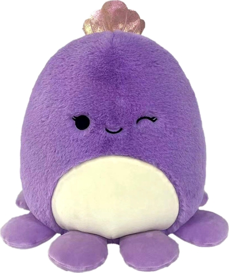 Picture of Squishmallows Squishmallows 30 cm P20 Fuzz A Mallows Violet Octopus