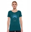 Attēls no SS1272W Koszulka damska z krótkim rkawem OUTDOOR WOOL PRO zielony L - GÓRY 10