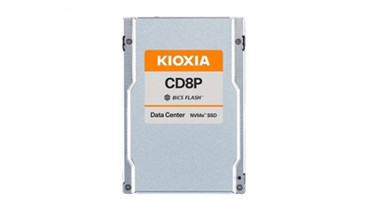 Attēls no KIOXIA CD8P-V Series KCD8XPUG3T20 - SSD - Datenzentrum, variable Nutzung - 3200 GB - intern - 2.5" (6.4 cm) - PCI Express 5.0 x4 (NVMe)