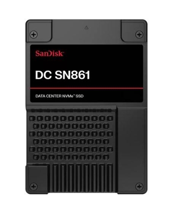 Изображение SSD|SANDISK|DC SN861|3.84TB|U.2|PCIe Gen5|NVMe|Write speed 7200 MBytes/sec|Read speed 13700 MBytes/sec|15mm|SDS6BA138PSP9X30TS2526