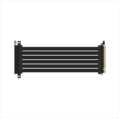 Изображение Ssupd Ssupd Riser Flachband-Kabel - PCIe 4.0, 270mm, schwarz