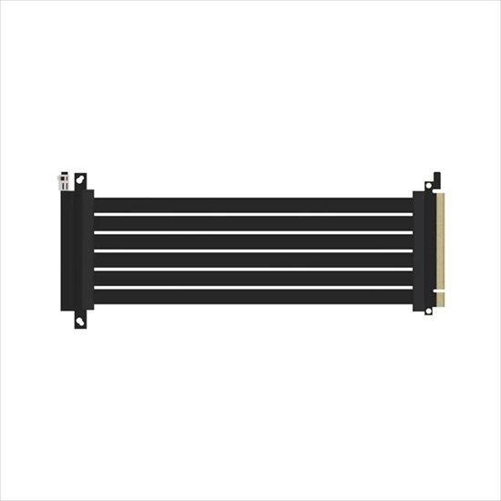Picture of Ssupd Ssupd Riser Flachband-Kabel - PCIe 4.0, 270mm, schwarz