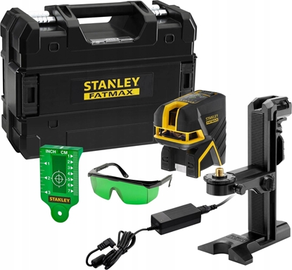 Picture of ST.FATMAX CROSS LASER +5 POINT GREEN Li-ION 30m