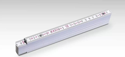 Picture of Stabila Drewniany przymiar skadany buk 1407 GEO, 2 m, biay