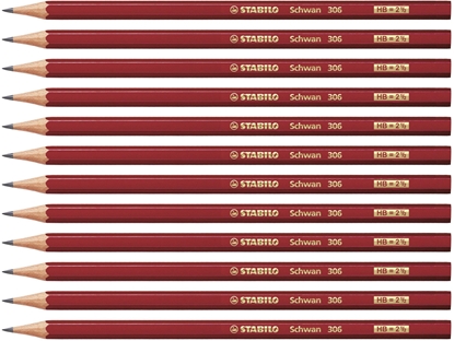 Picture of Stabilo Skoleblyant HB uden viskelæder - (12 stk.)