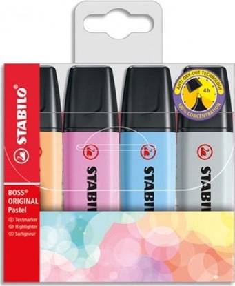 Attēls no Stabilo Zakrelacz STABILO BOSS Original Pastel etui 4szt. Stabilo