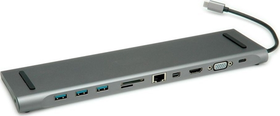 Picture of Multiportu Dokstacija, USB3.2Gen 2 TypeC, Roline