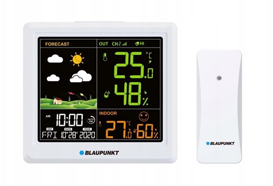 Изображение Stacja pogodowa Blaupunkt WS25WH Biaa