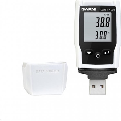 Attēls no Stacja pogodowa Garni GARNI GAR 191 - rejestrator USB danych do pomiaru temperatury i wilgotnoci wzgldnej