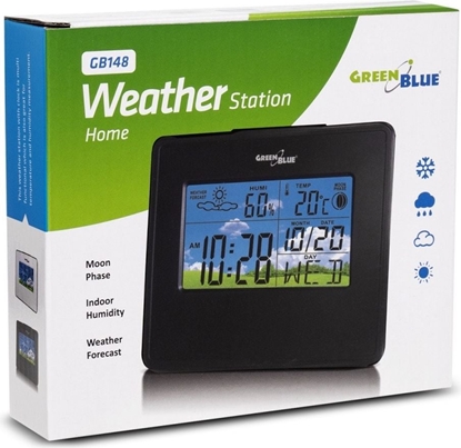 Attēls no Stacja pogodowa GreenBlue Black (GB148B)