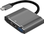 Attēls no Stacja/replikator Art USB-C mski / HDMI eski 4K 60Hz / 1x USB3.0 / USB-C 0.15m