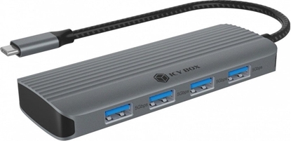 Picture of Icy Box Dockingstation IcyBox 6 in 1 1xHDMI 4K60Hz, 4x USB-A