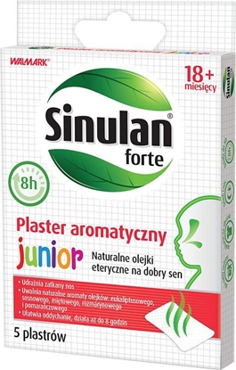 Attēls no Stada Sinulan forte plaster aromatyczny Junior 5 szt.
