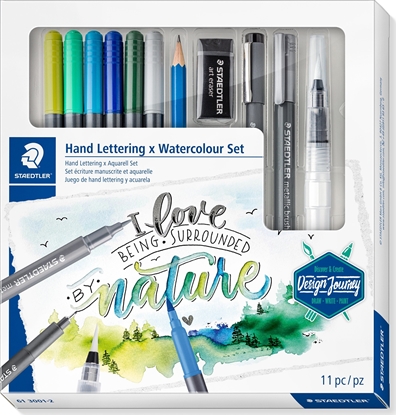 Picture of Staedtler STAEDTLER "Design Journey" Handlettering x Aquarell Set