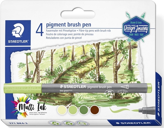 Изображение Staedtler STAEDTLER "Design Journey" Forest Colors Set 4-teilig retail