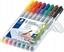 Изображение Staedtler Staedtler 315 WP8 marker 1 szt. Czarny, Niebieski, Brzowy, Zielony, Pomaraczowy, Czerwony, Fioletowy, óty
