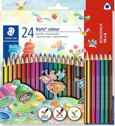 Изображение Staedtler STAEDTLER Buntstift Noris colour 18+6