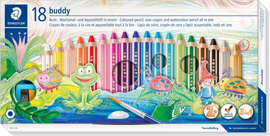 Picture of Staedtler STAEDTLER Buntstift Noris jun 18ST