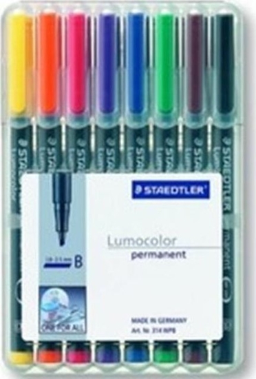 Picture of Staedtler Marker foliowy Lumocolor B perm 8St