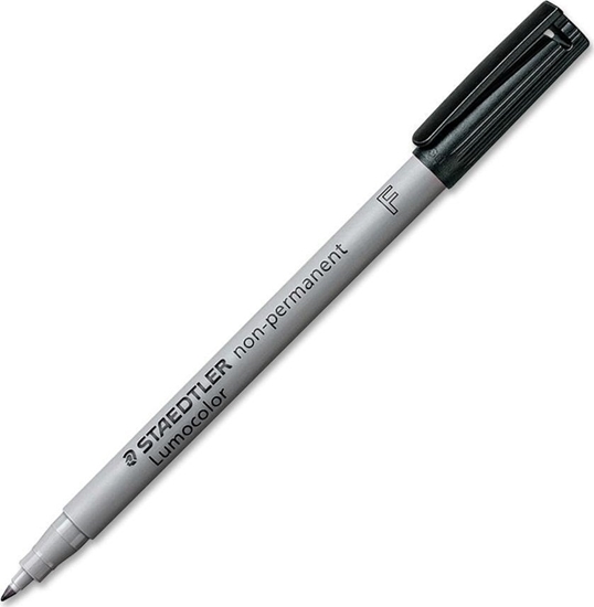 Изображение Staedtler STAEDTLER Folienstift Lumocolor non-perm F schwarz 10 Stück